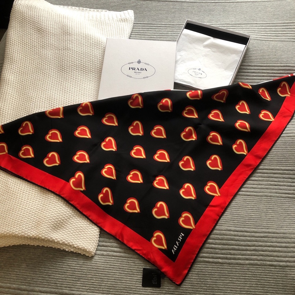 Prada Double Match Scarf 90